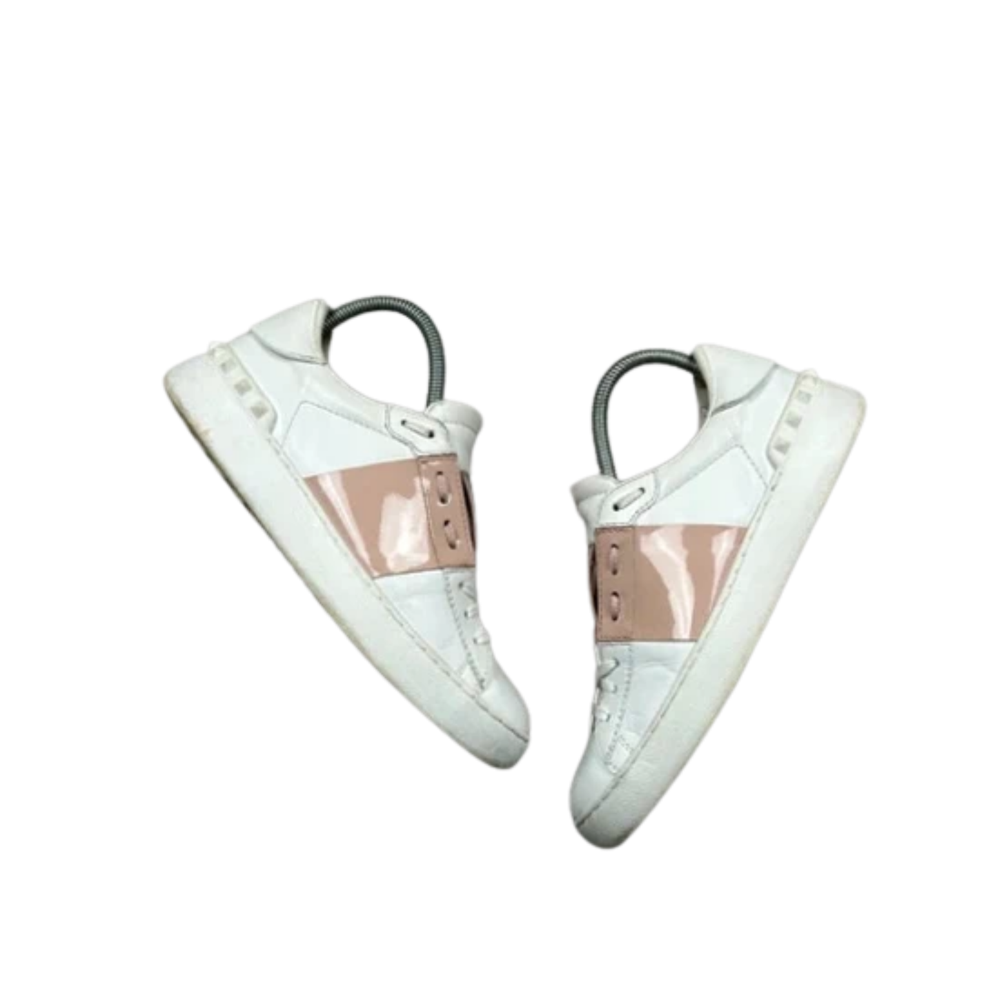 Valentino Open Sneakers (Pink) (Womens)