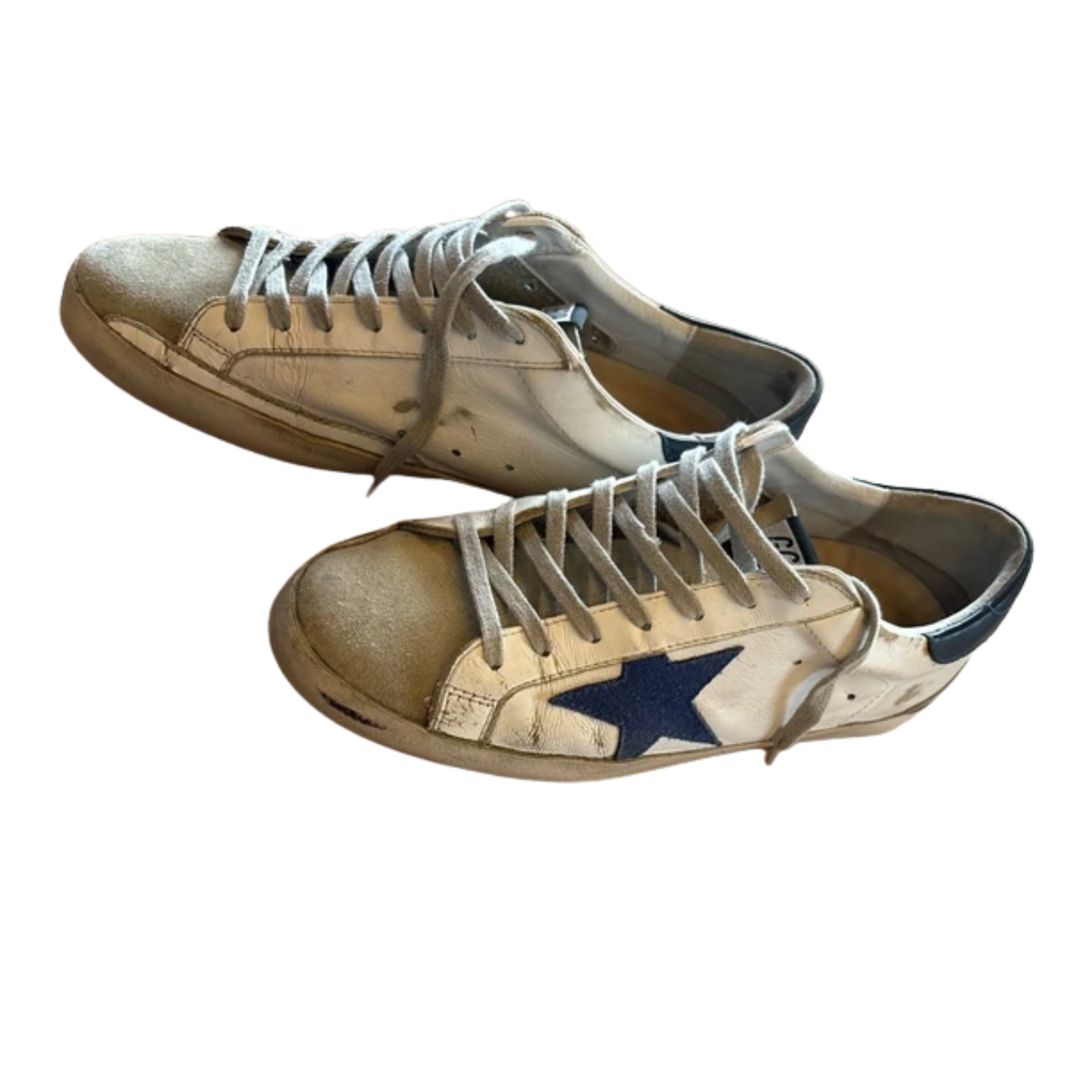 Golden Goose Superstar Sneakers (White)