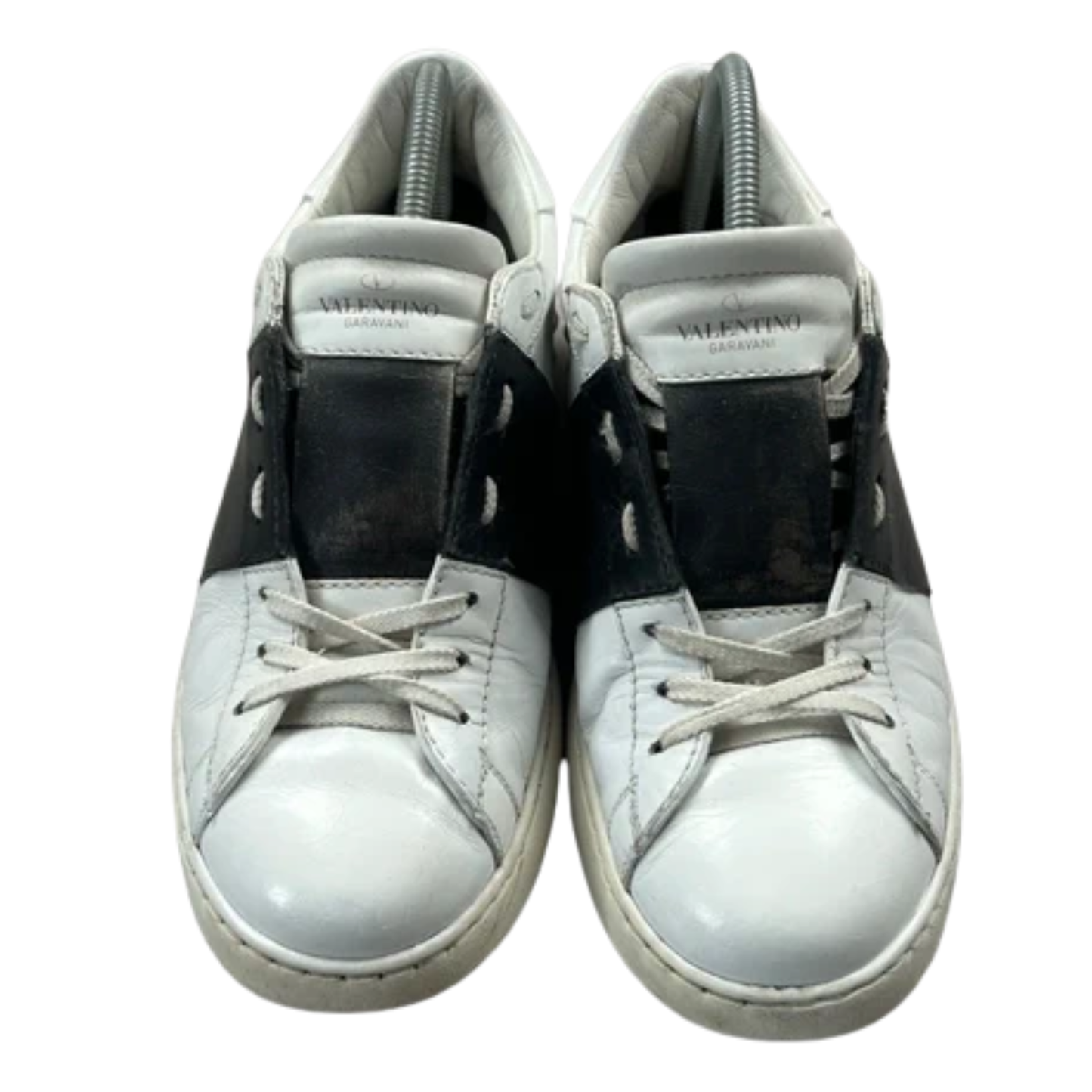 Valentino Garavani Open Sneakers (White Black)