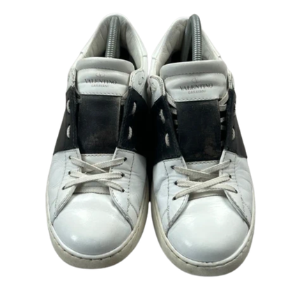 Valentino Garavani Open Sneakers (White Black)