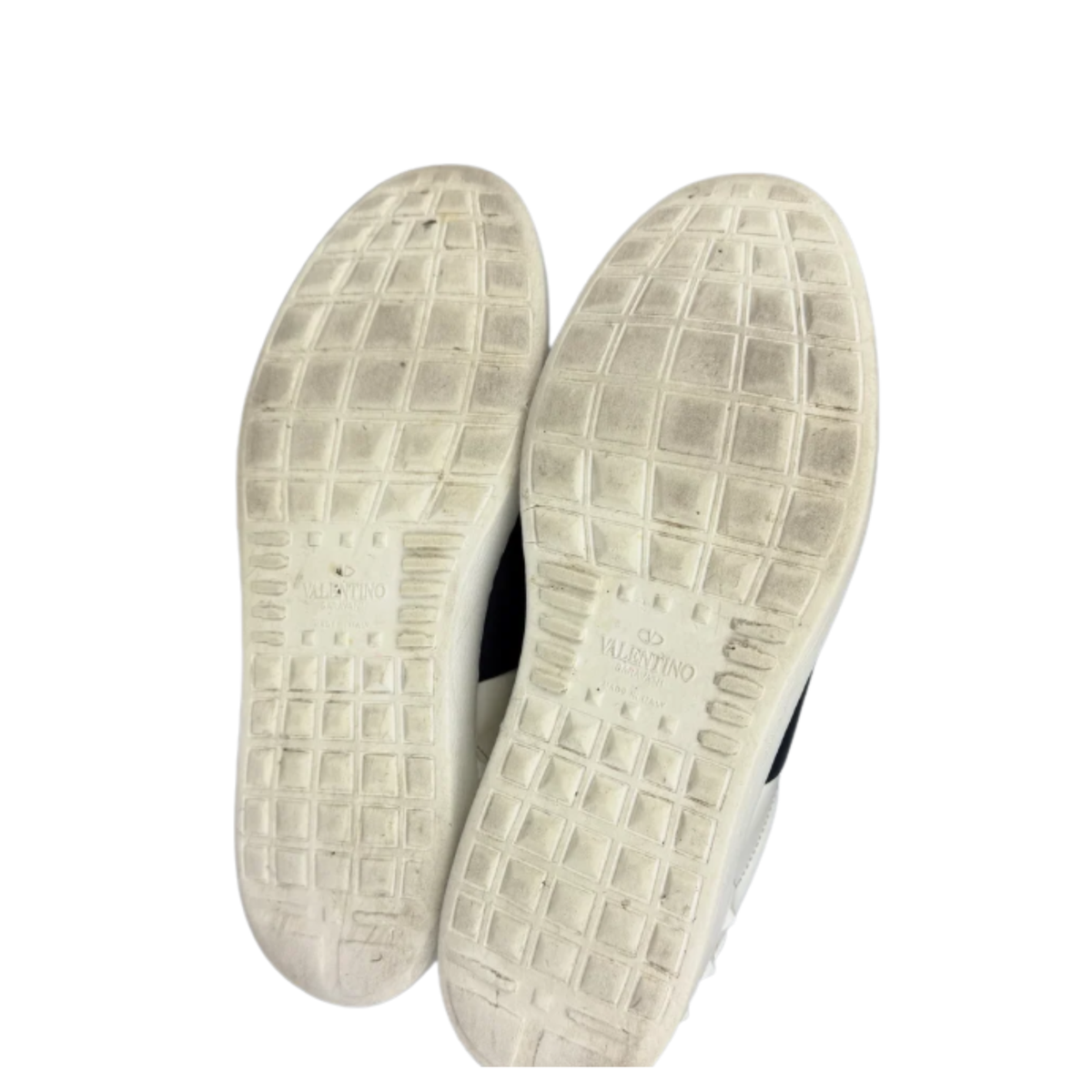Valentino Garavani Open Sneakers (White navy)