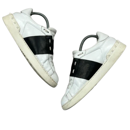 Valentino Garavani Open Sneakers (White Black)