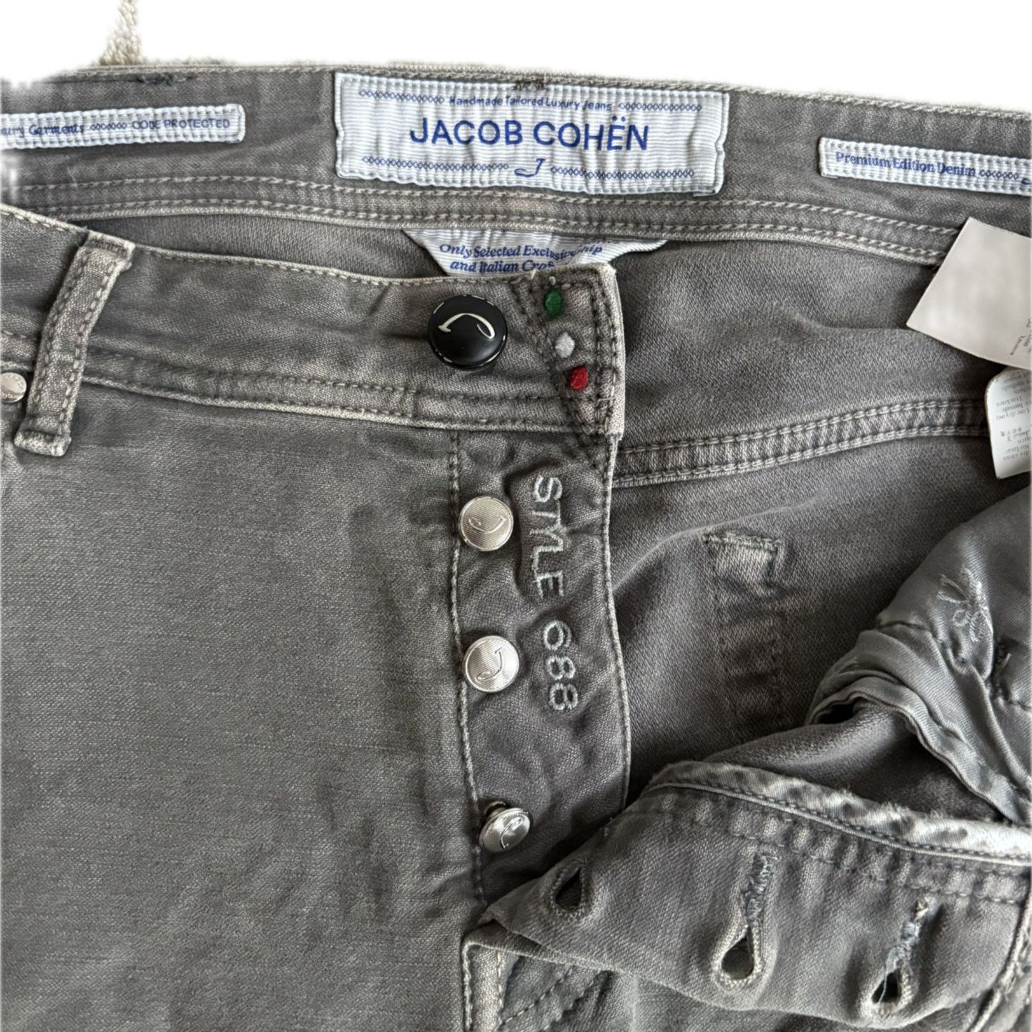 Jacob Cohën 688 Slim fit Jeans (Gray)