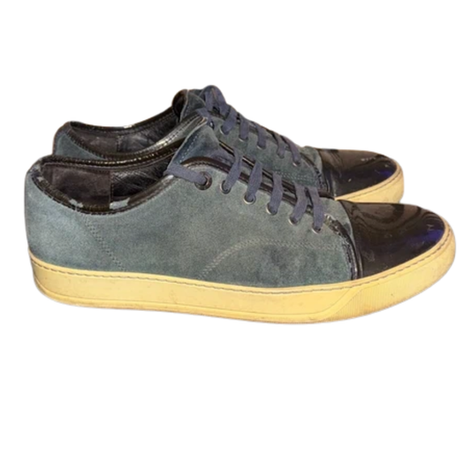 Lanvin Cap Toe Sneakers (Blue)