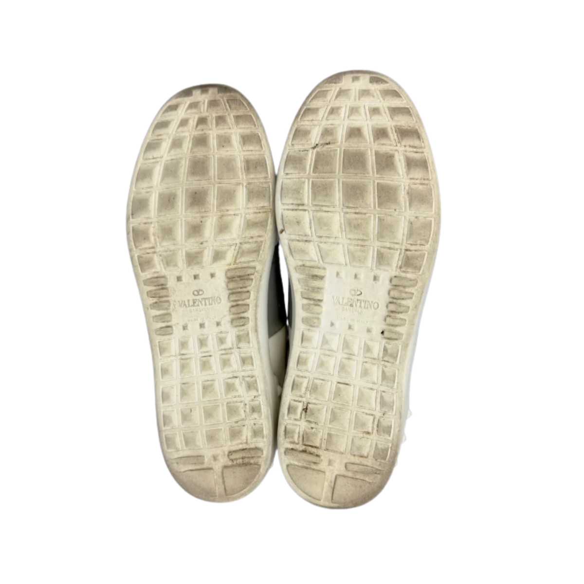 Valentino Garavani Open Sneakers (White silver)