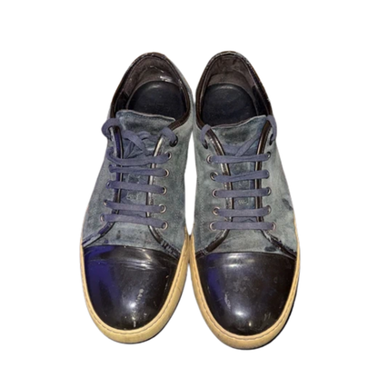 Lanvin Cap Toe Sneakers (Blue)