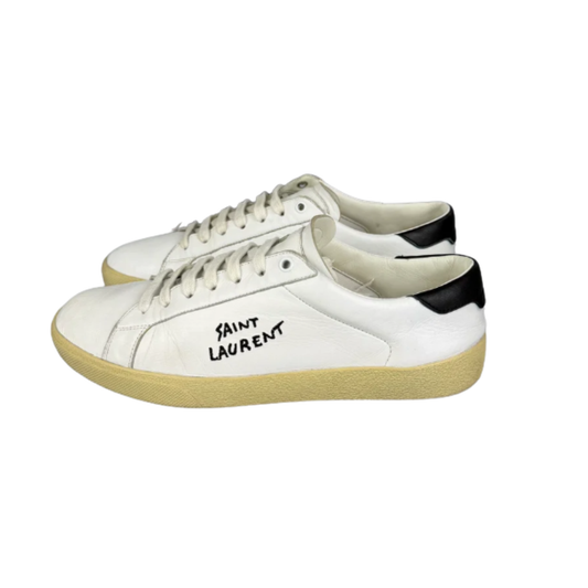 Saint Laurent SL 06 Sneakers (White)