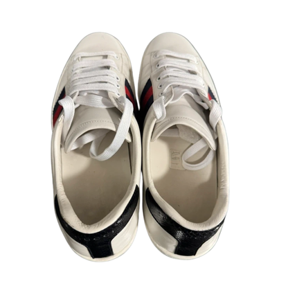 Gucci Ace Sneakers (White)