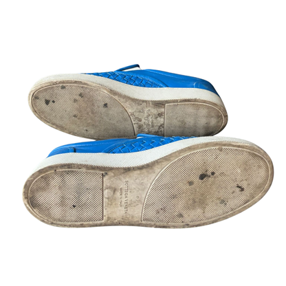 Bottega Veneta Low Slip-on Sneakers (Blue)