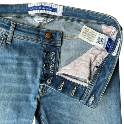 Jacob Cohën Nick Slim Fit Jeans (Navy)