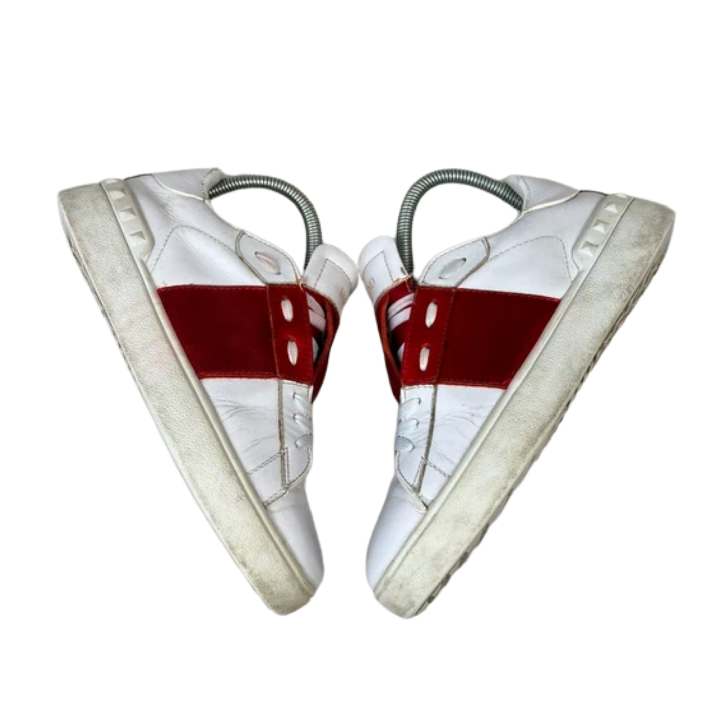 Valentino Open Sneakers (Red) (Womens)