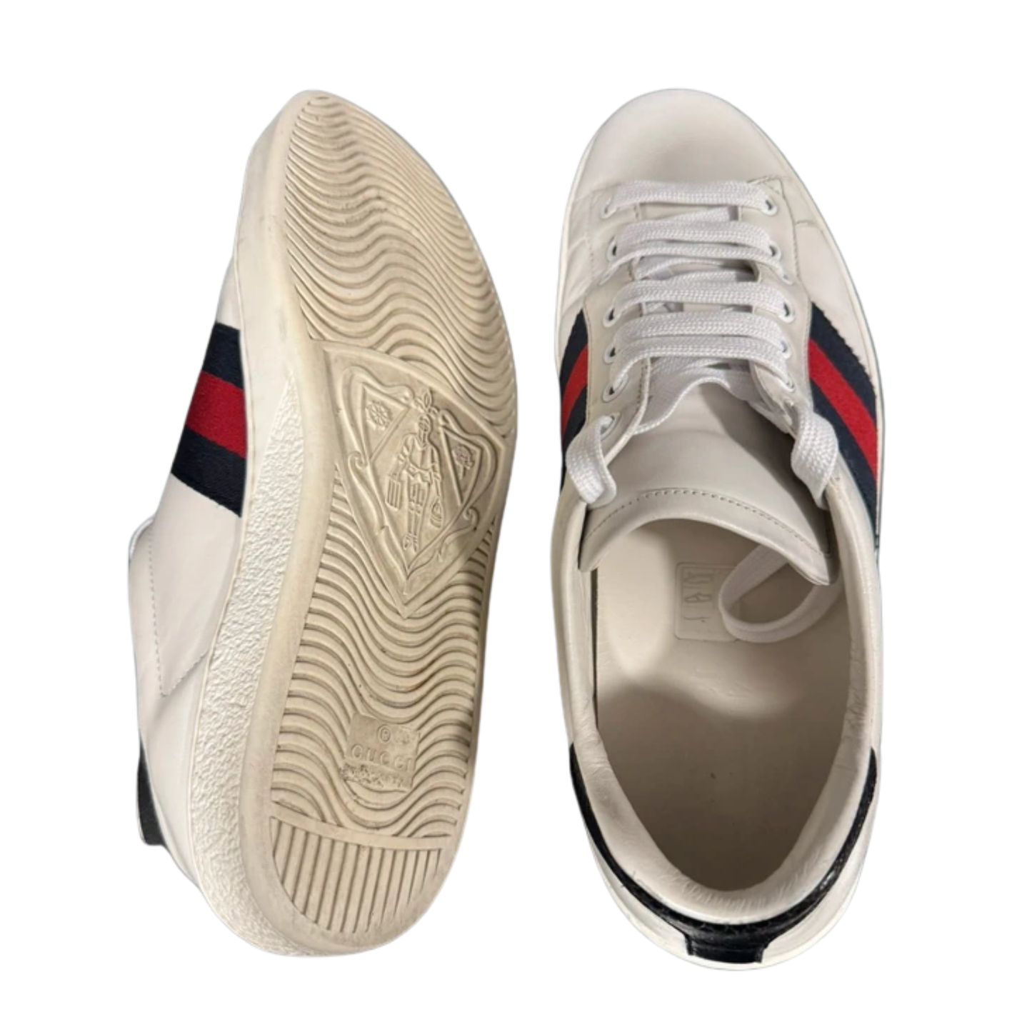 Gucci Ace Sneakers (White)