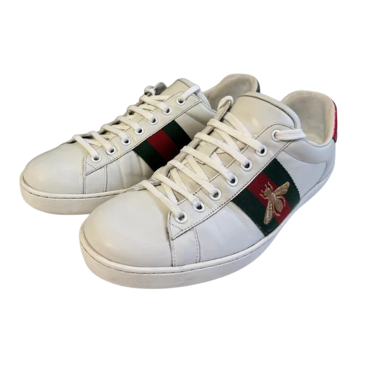 Gucci Ace Sneakers (White)