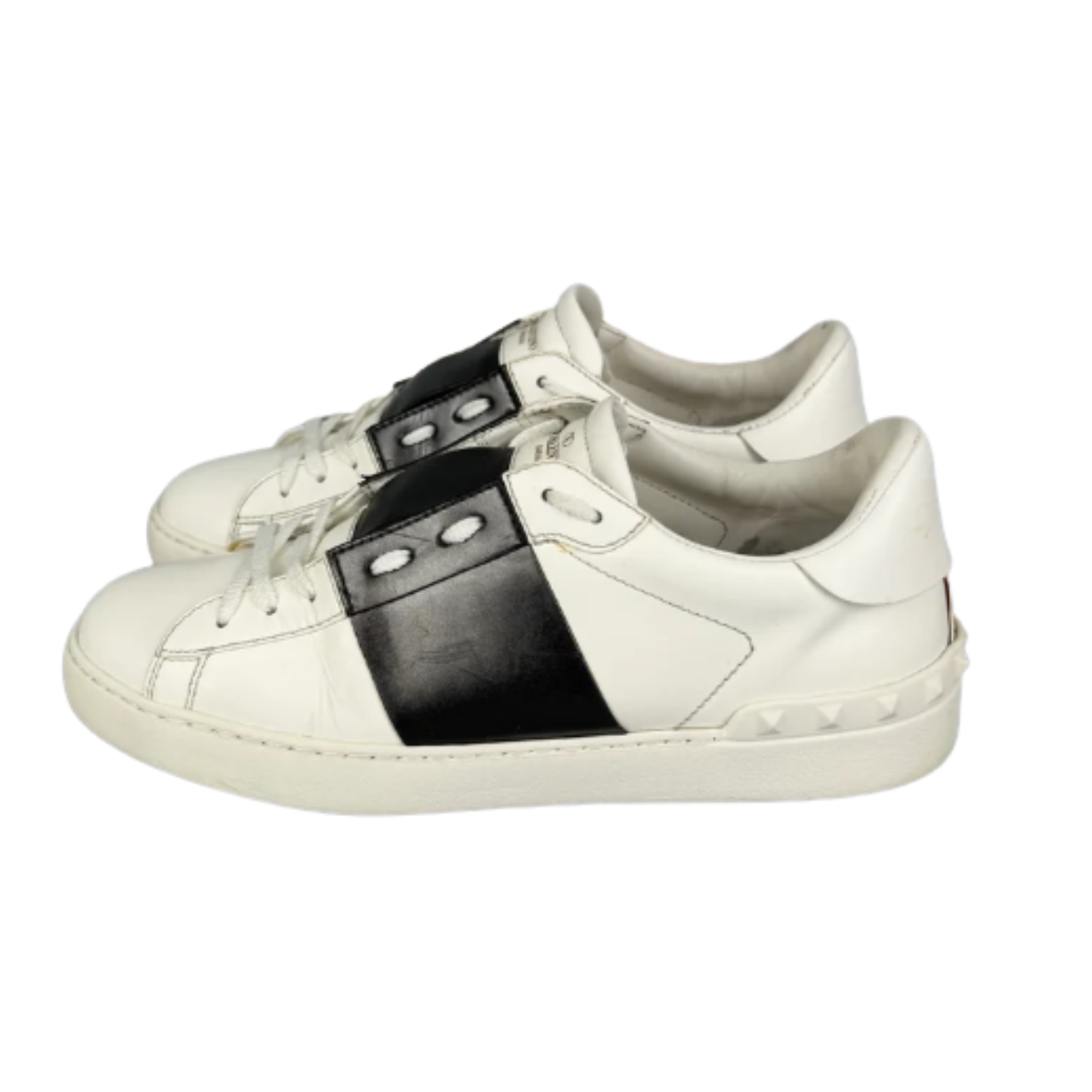 Valentino Garavani Open Sneakers (White Black)