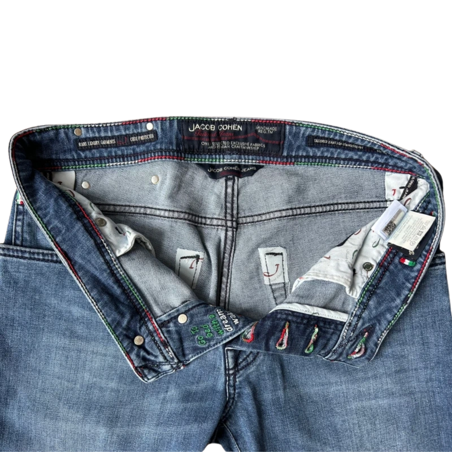 Jacob Cohën 622 Flag Slim fit Jeans (Navy)