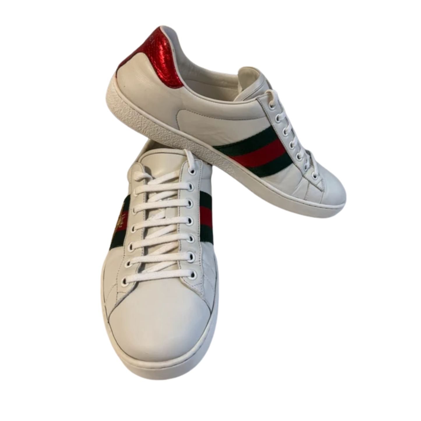 Gucci Ace Sneakers (White)