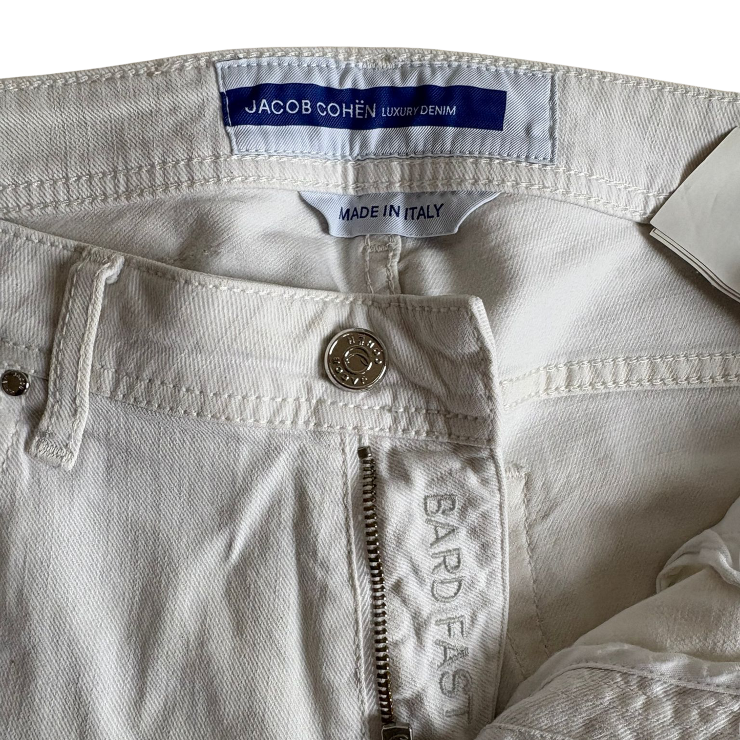 Jacob Cohën Bard Slim Fit Jeans (White)