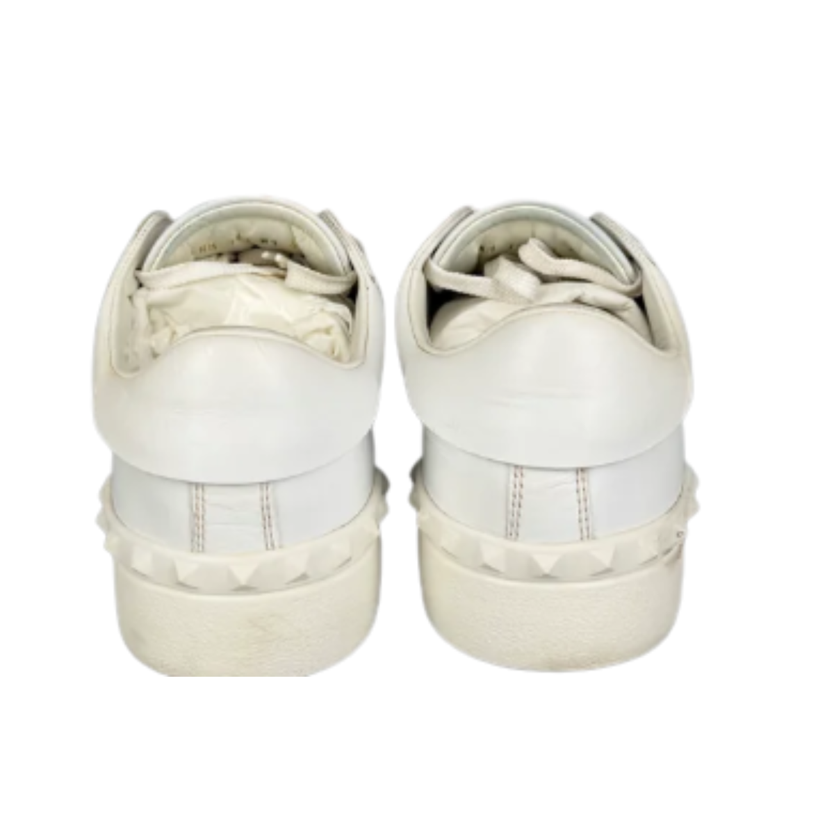 Valentino Garavani Open Sneakers (White Burgundy)