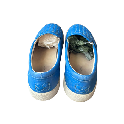 Bottega Veneta Low Slip-on Sneakers (Blue)