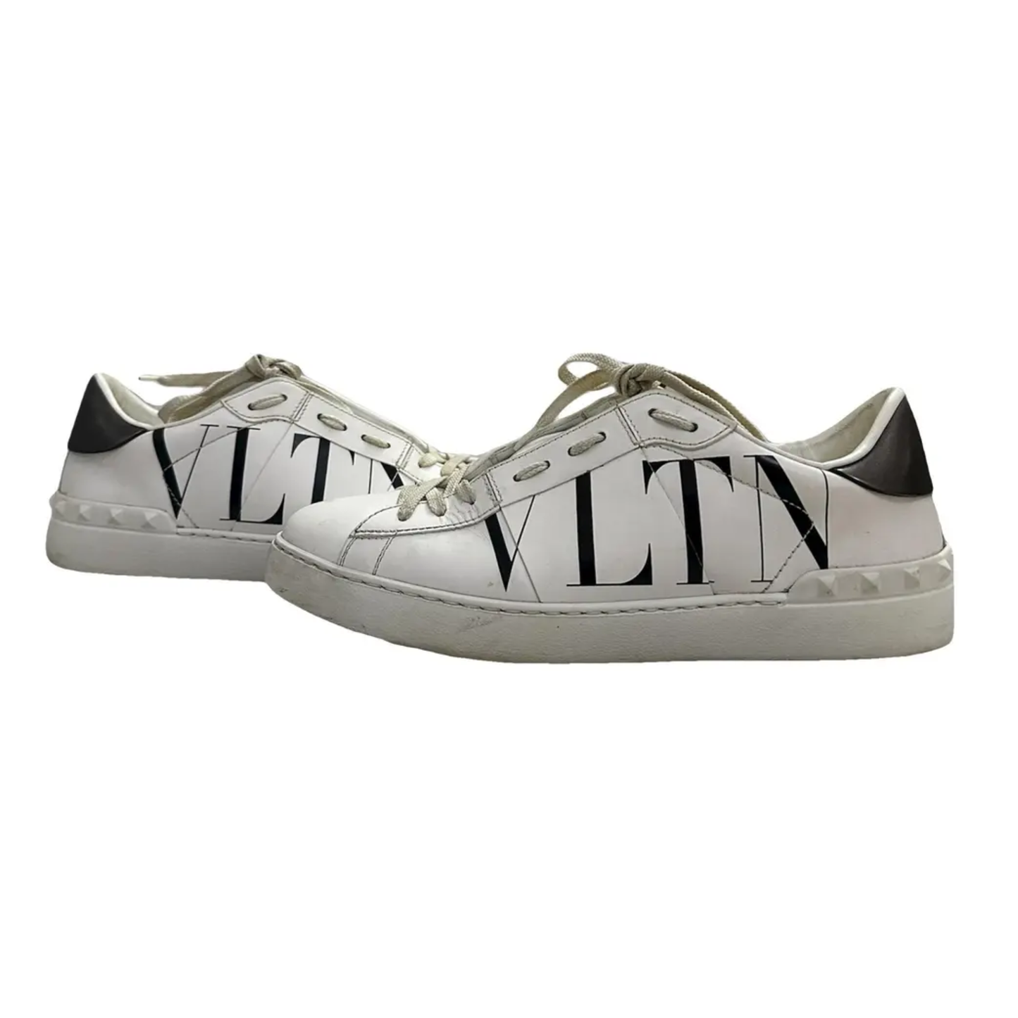 Valentino Garavani Open Sneakers (White Black)