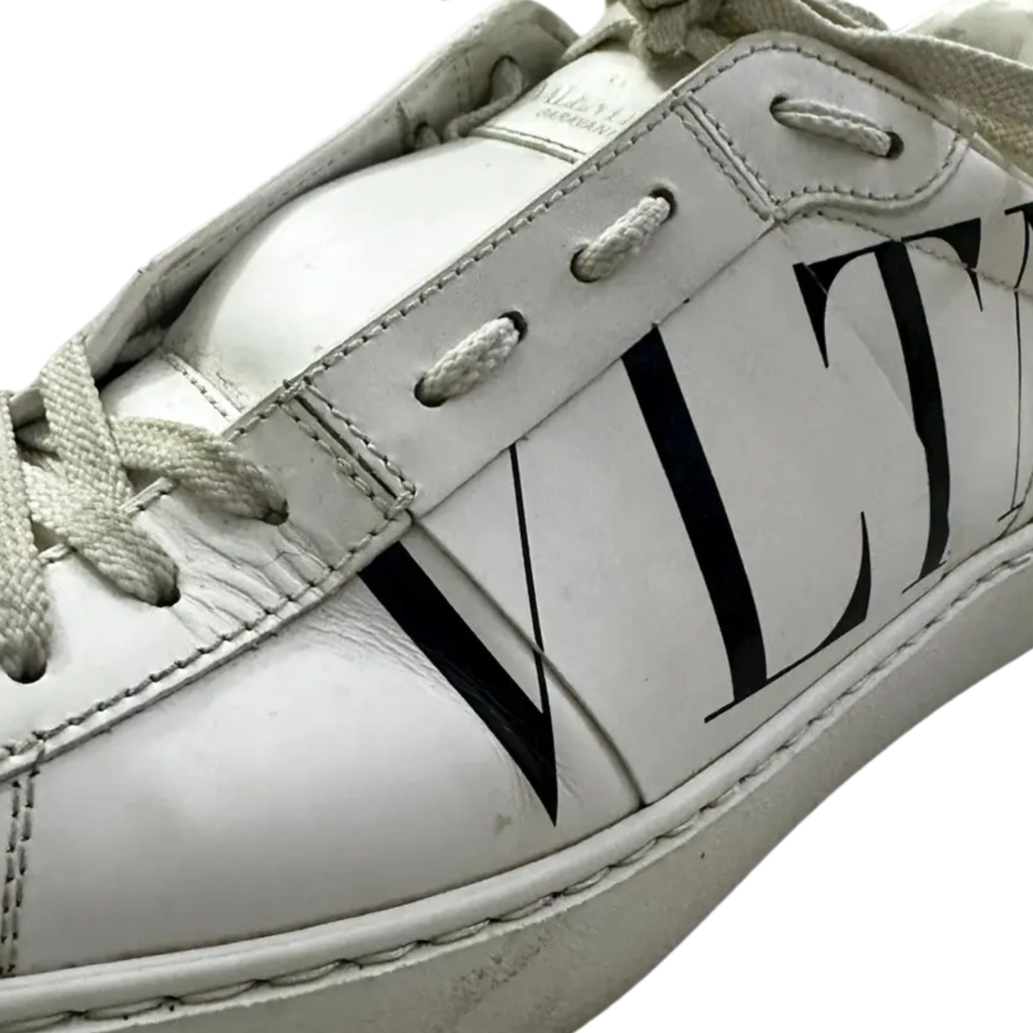 Valentino Garavani Open Sneakers (White Black)