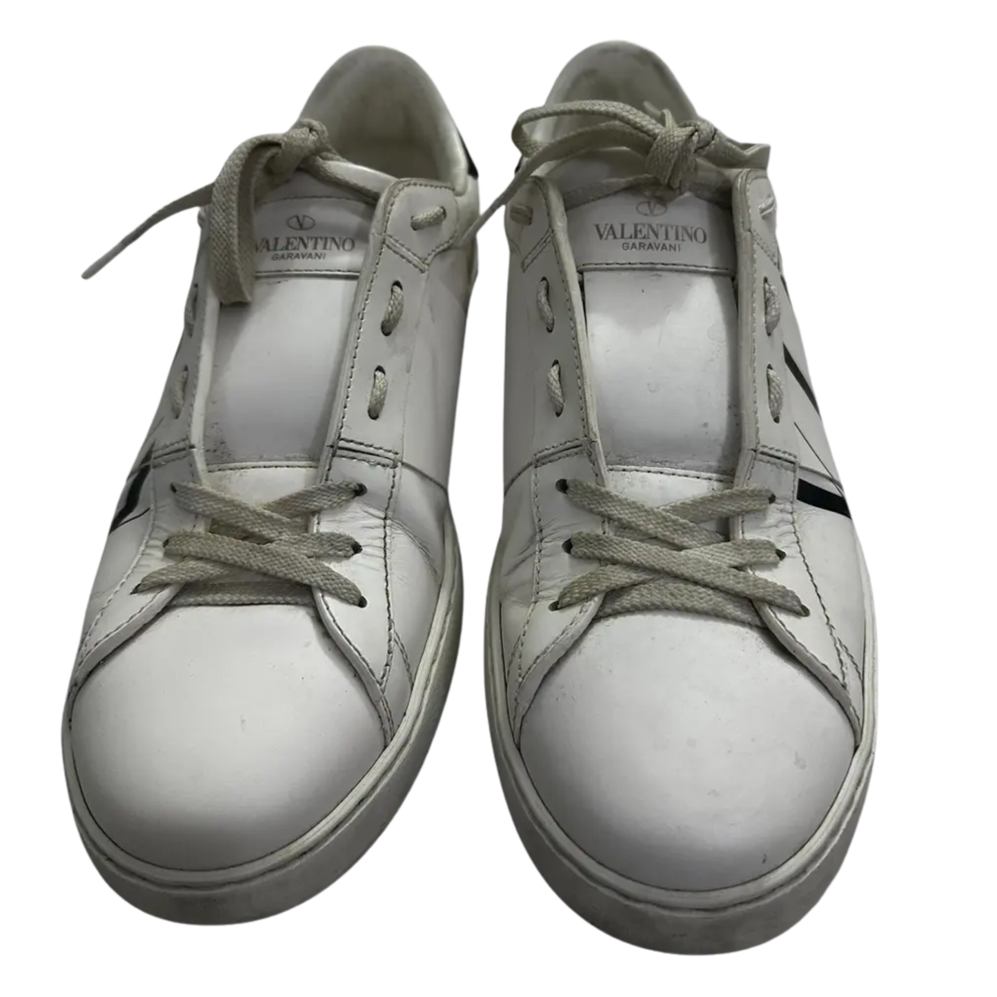 Valentino Garavani Open Sneakers (White Black)