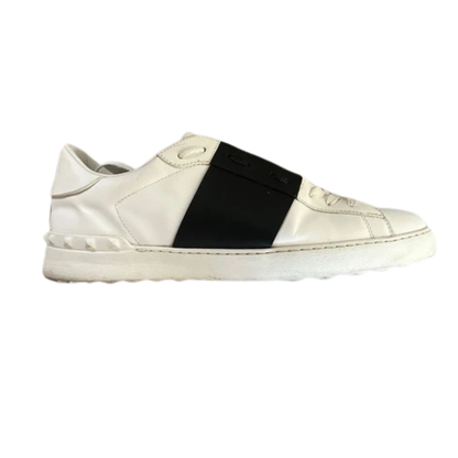 Valentino Garavani Open Sneakers (White Black)