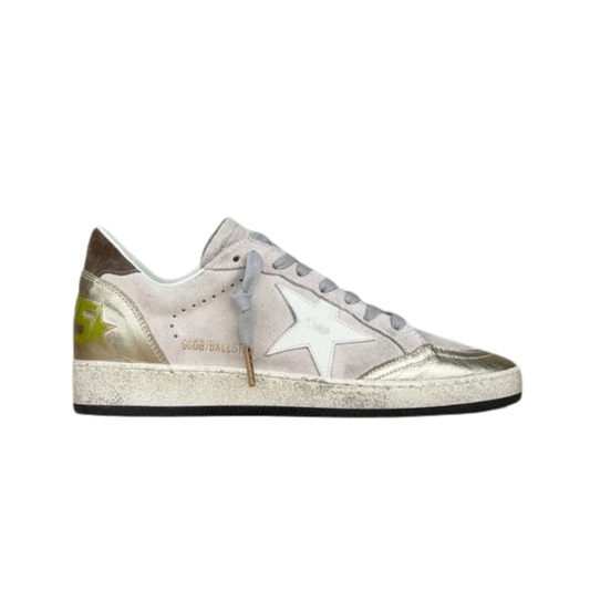 Golden Goose Ballstar Sneakers (Grey) (New)