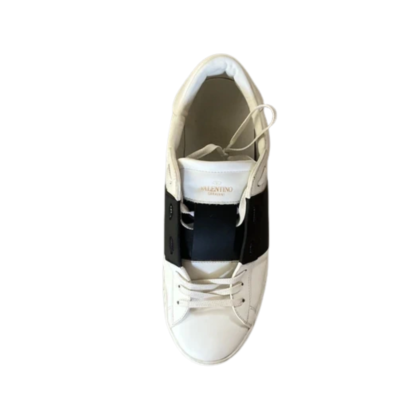 Valentino Garavani Open Sneakers (White Black)