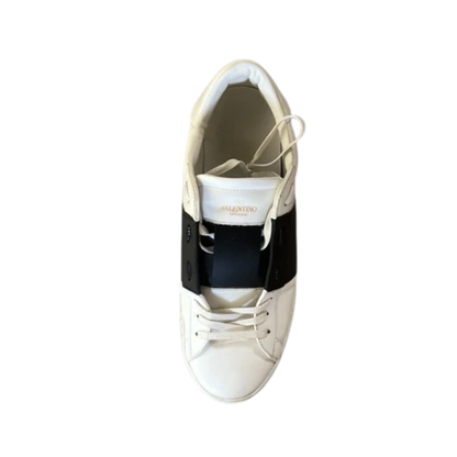 Valentino Garavani Open Sneakers (White Black)