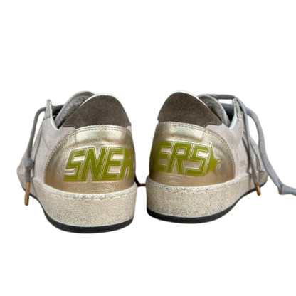 Golden Goose Ballstar Sneakers (Grey) (New)