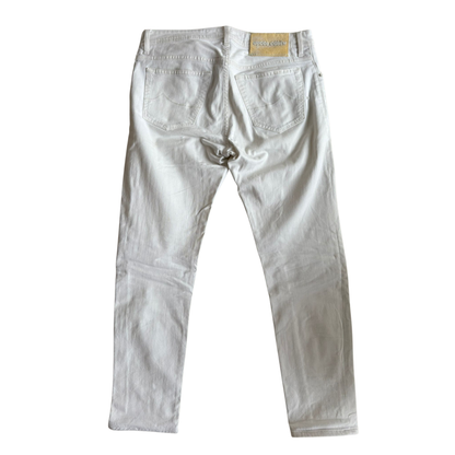 Jacob Cohën Bard Slim Fit Jeans (White)