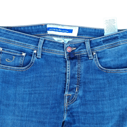 Jacob Cohën Bard Slim Fit Jeans (Navy) (New)