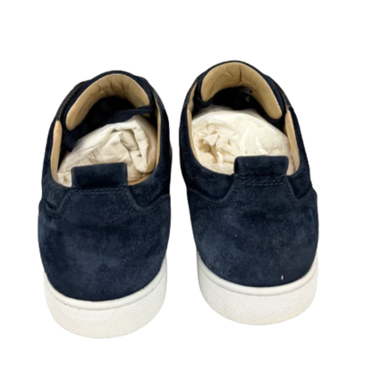 Christian Louboutin Louis Junior Spike Sneakers (Navy)