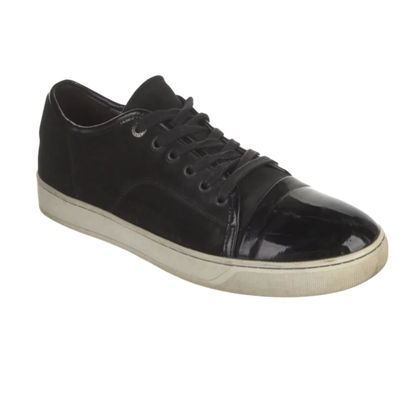 Lanvin Cap Toe Sneakers (Black)