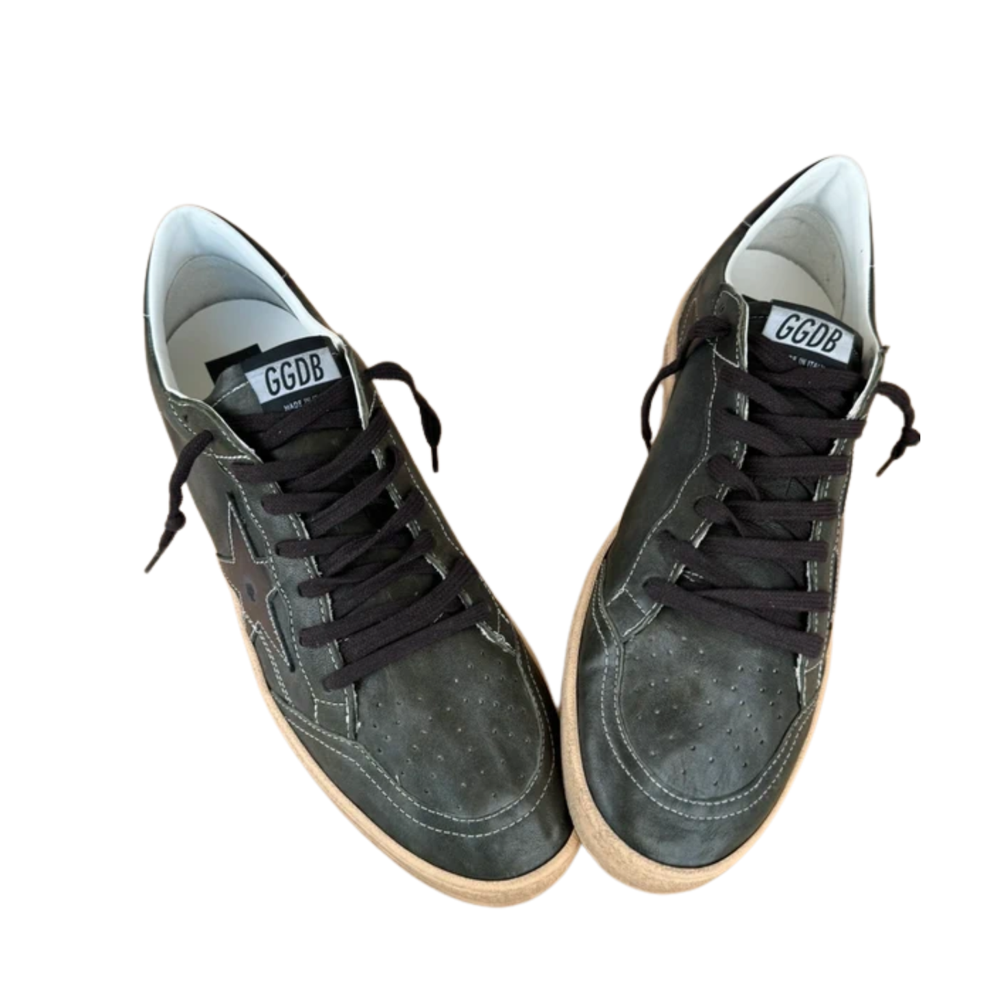 Golden Goose Ballstar Sneakers (Black) (New)