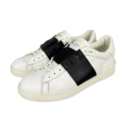 Valentino Garavani Open Sneakers (White Black)