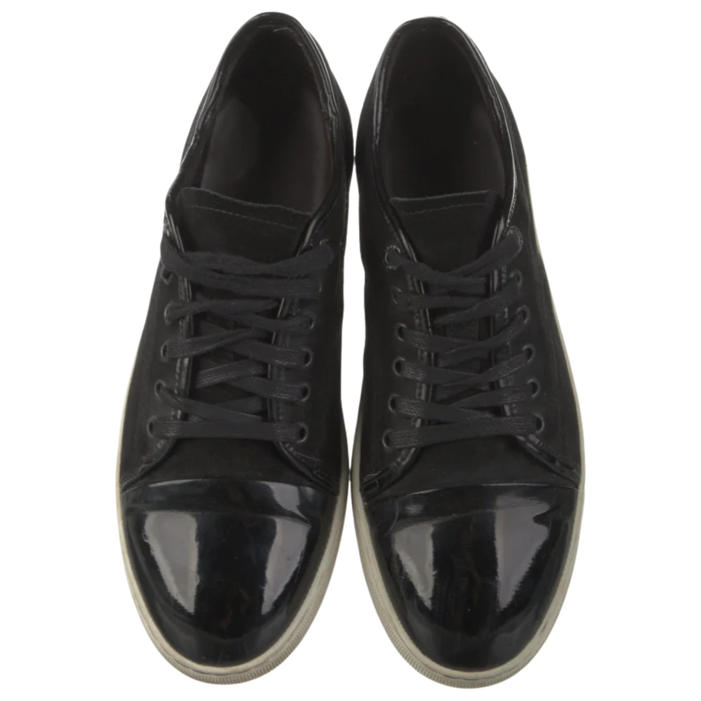 Lanvin Cap Toe Sneakers (Black)