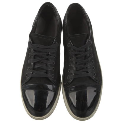 Lanvin Cap Toe Sneakers (Black)