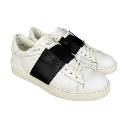 Valentino Garavani Open Sneakers (White Black)