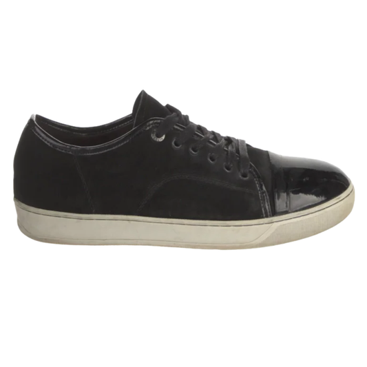 Lanvin Cap Toe Sneakers (Black)