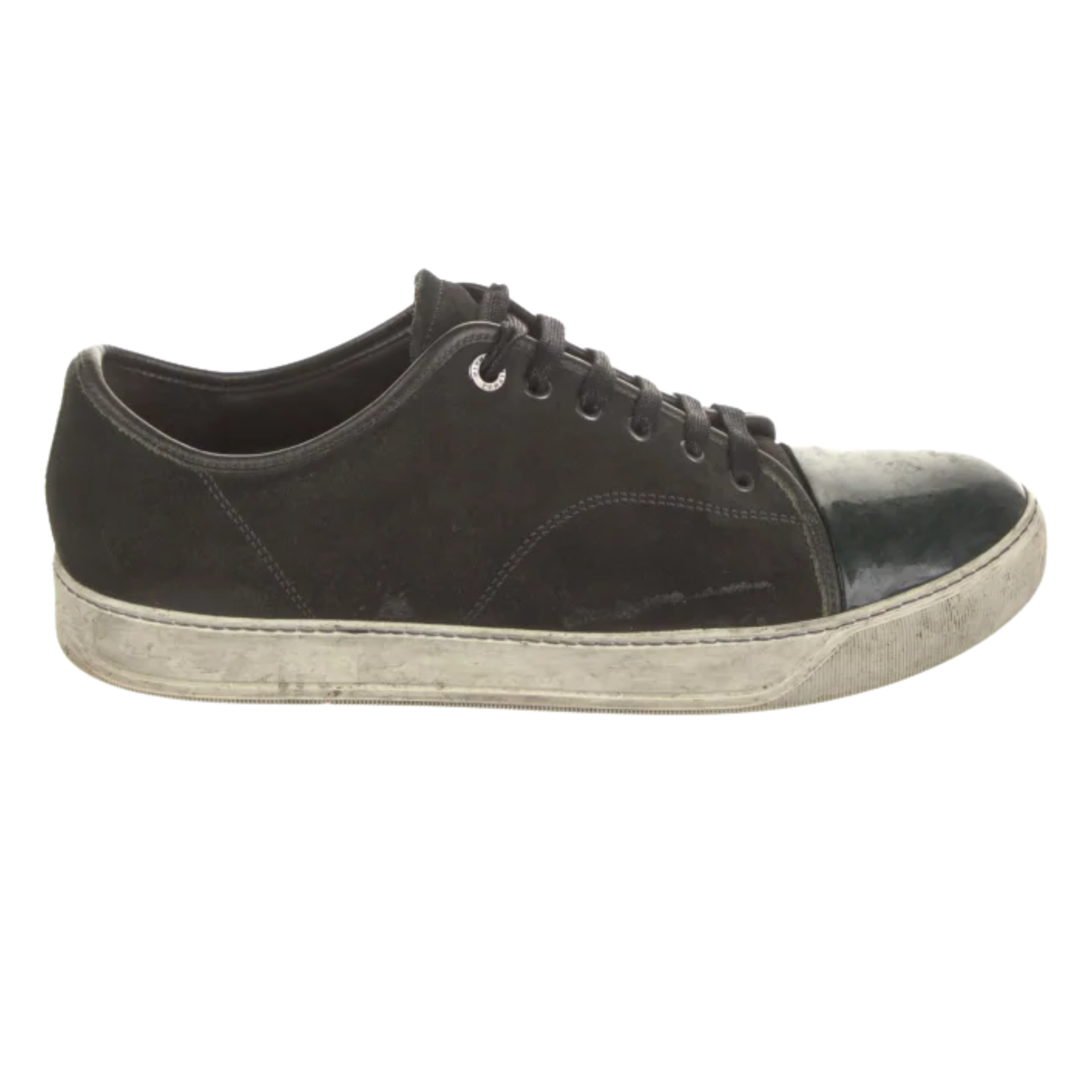 Lanvin Cap Toe Sneakers (Black)
