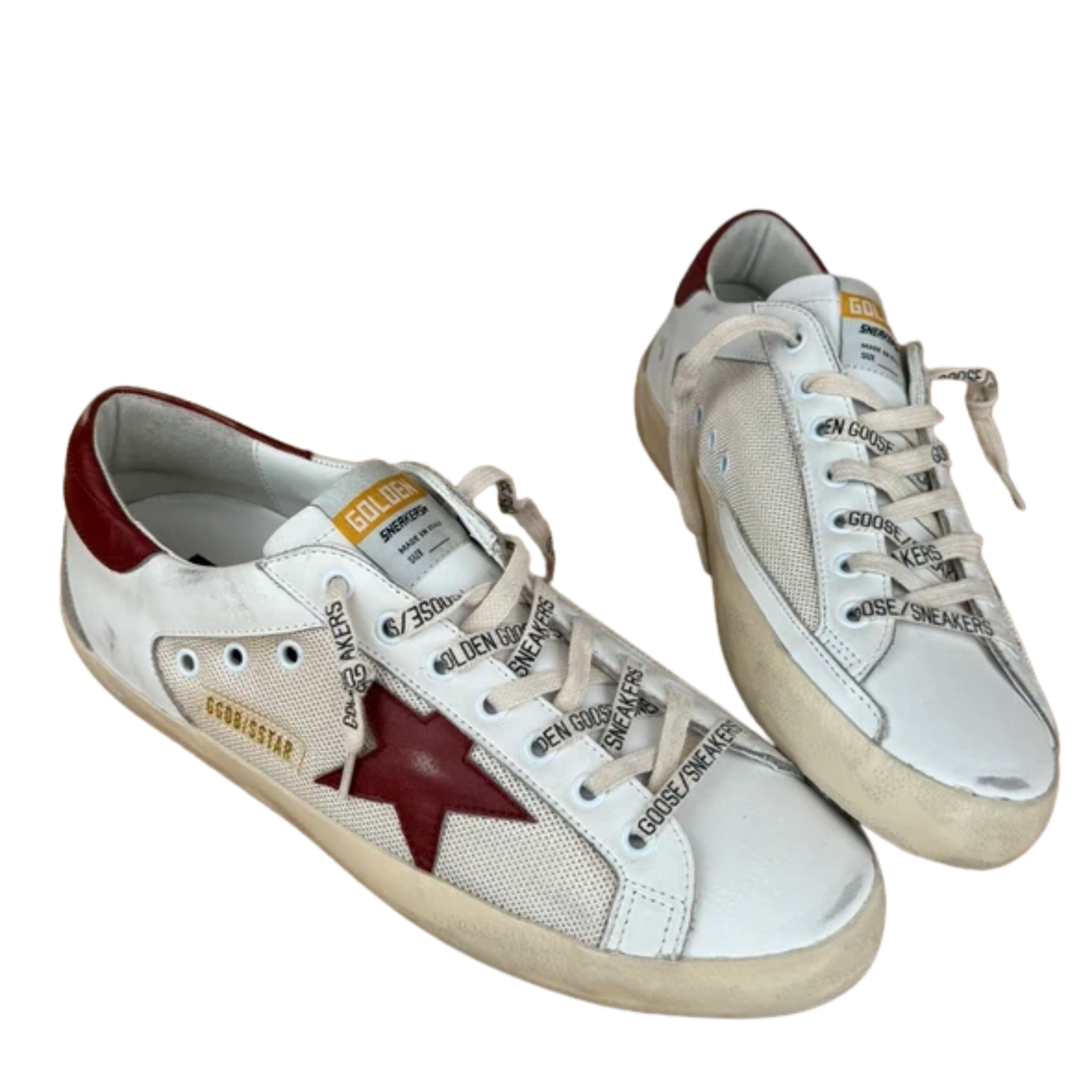 Golden Goose Superstar Sneakers (White) (New)