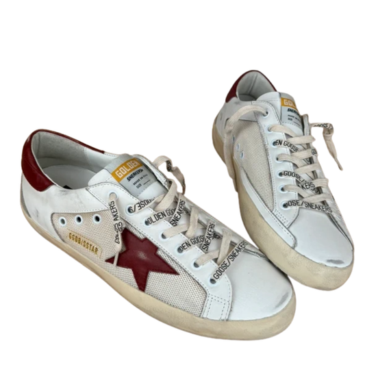 Golden Goose Superstar Sneakers (White) (New)