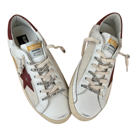 Golden Goose Superstar Sneakers (White) (New)