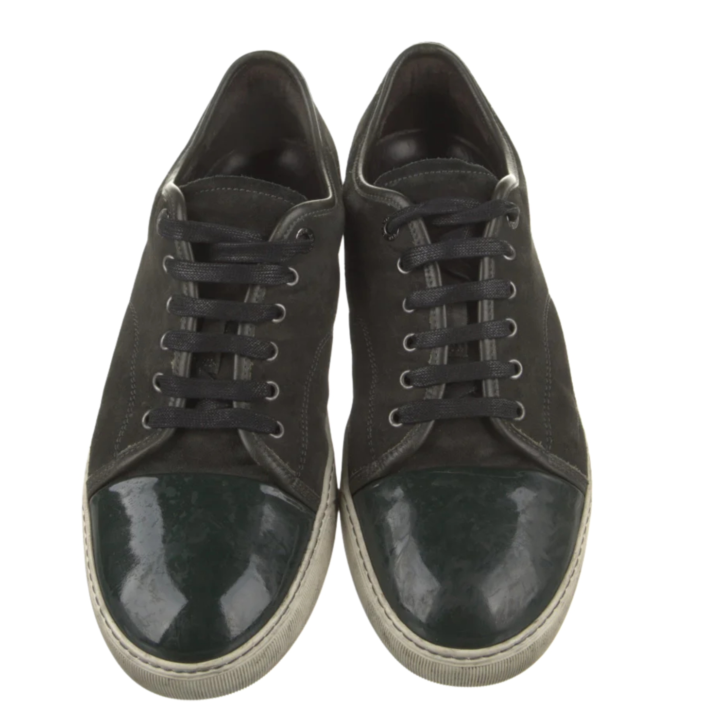Lanvin Cap Toe Sneakers (Black)