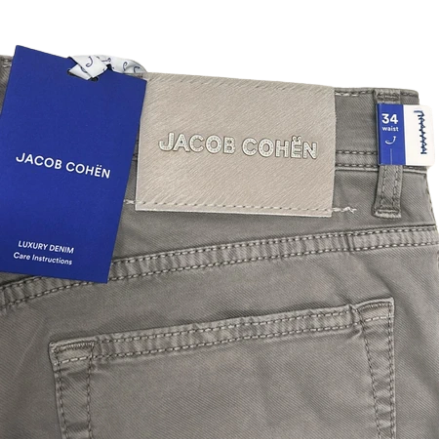 Jacob Cohën Bard Slim Fit Jeans (Grey) (New)