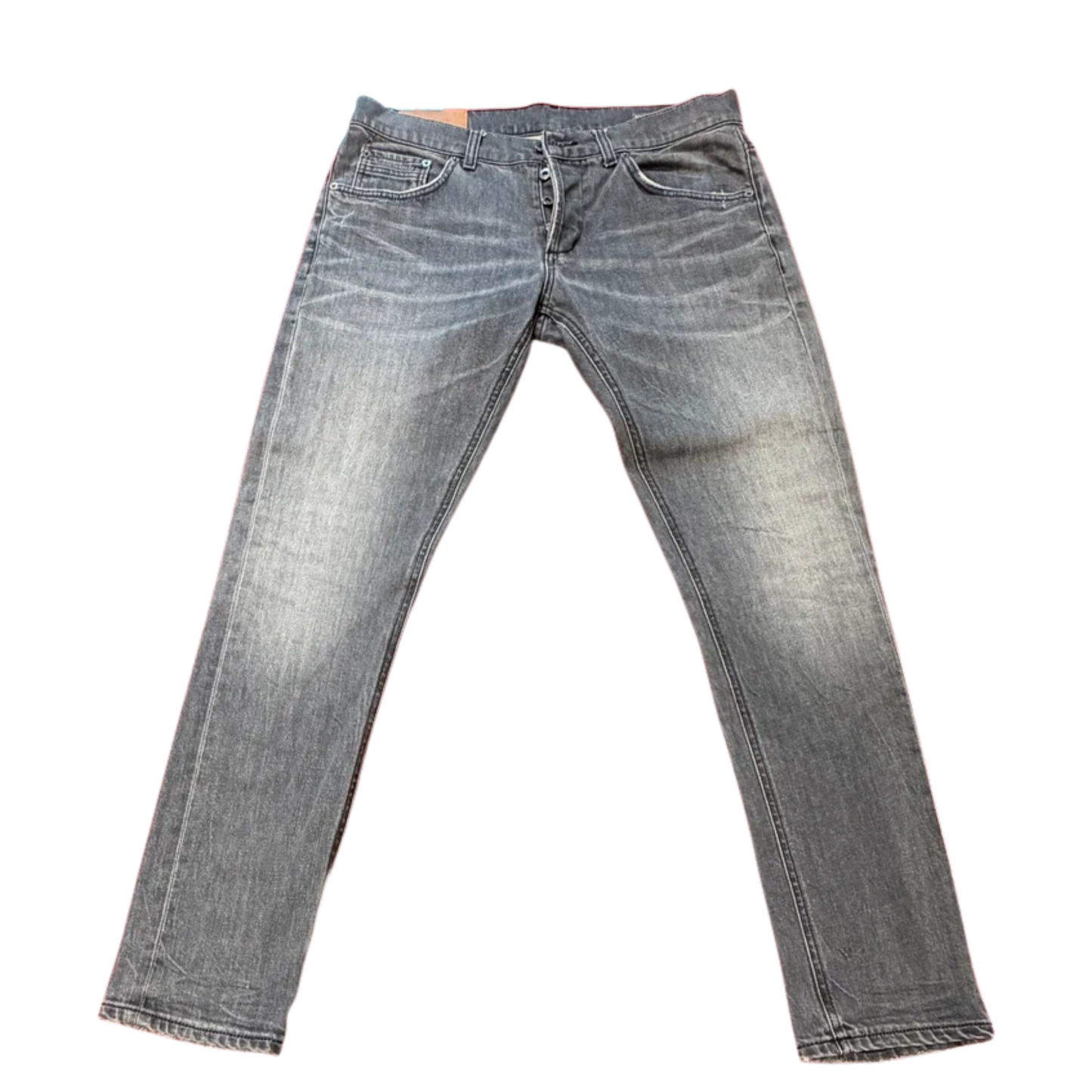 Dondup Ritchie Skinny Fit Jeans (Gray)