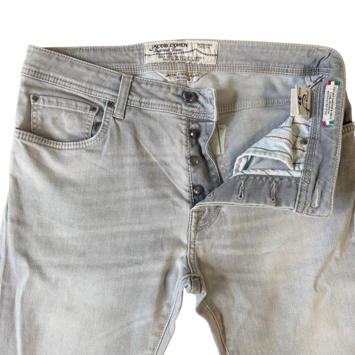 Jacob Cohën 688 Slim Fit Jeans (Gray)