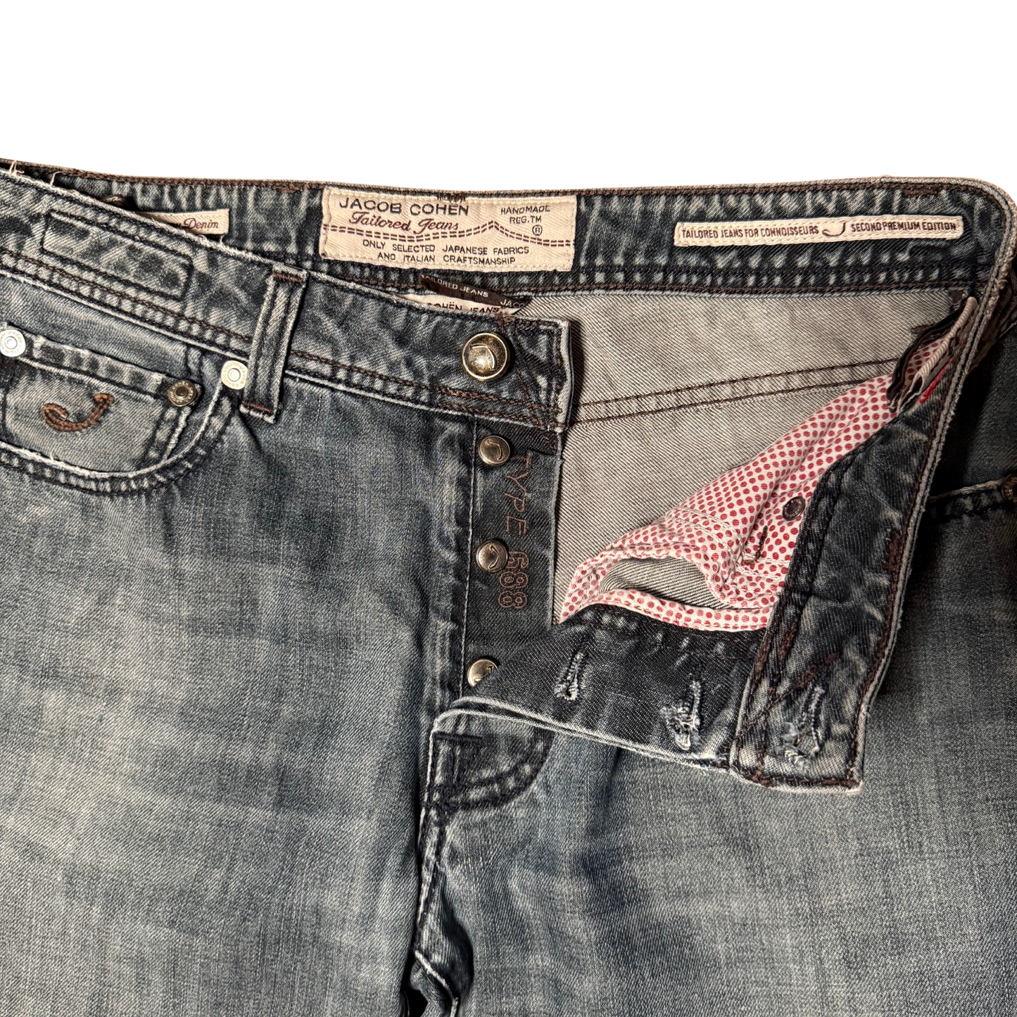 Jacob Cohën 688 Slim fit Jeans (Blue)